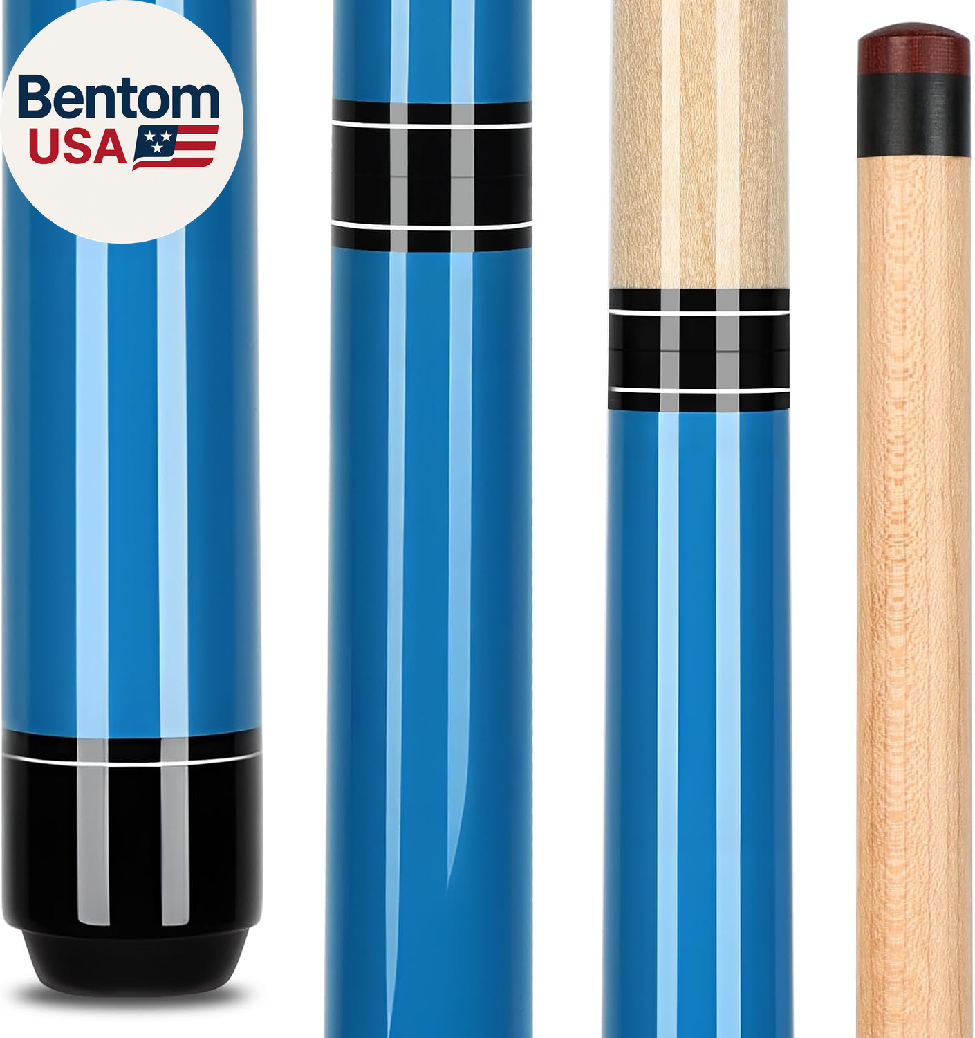 Heavy Hitter Jump Break Cue- 21Oz 23Oz 25Oz 28Oz 3 Piece Pool Stick ...