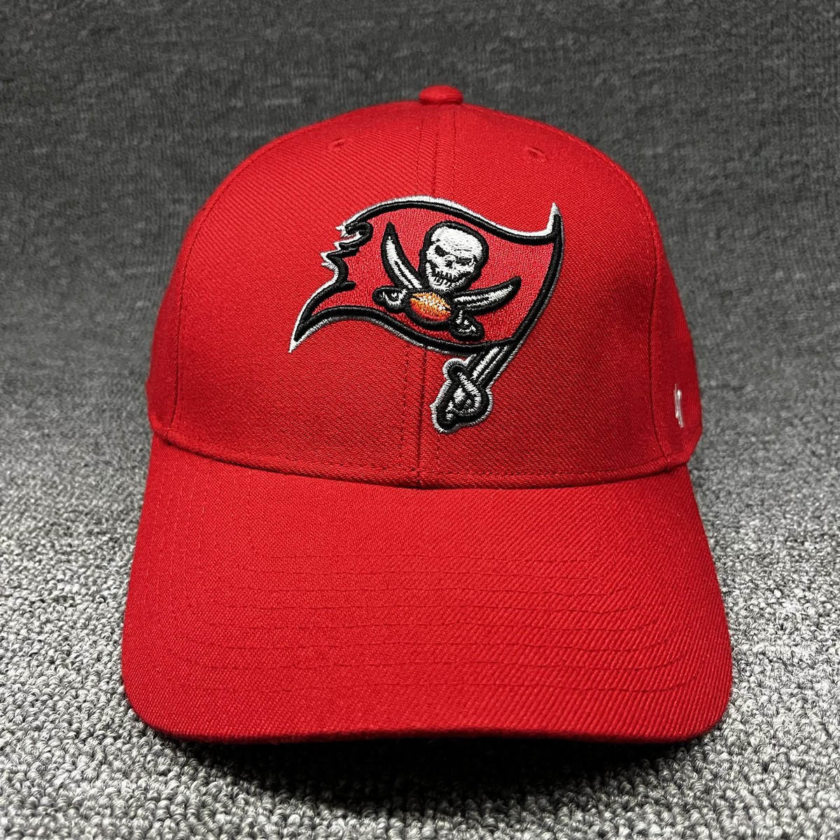 Tampa Bay Buccaneers '47 Brand MVP Red Adjustable Hat NFL Hook & Loop Cap NEW