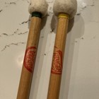 VTG Hinger Touch Tone Pro Custom Wood Tam Tam Mallets Drum Sticks Pair — photo 5