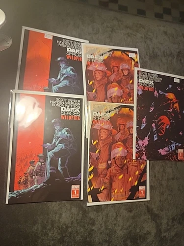 DARK SPACES WILDFIRE #1 Comic Book Lot TV OPTIONED IDW COMICS