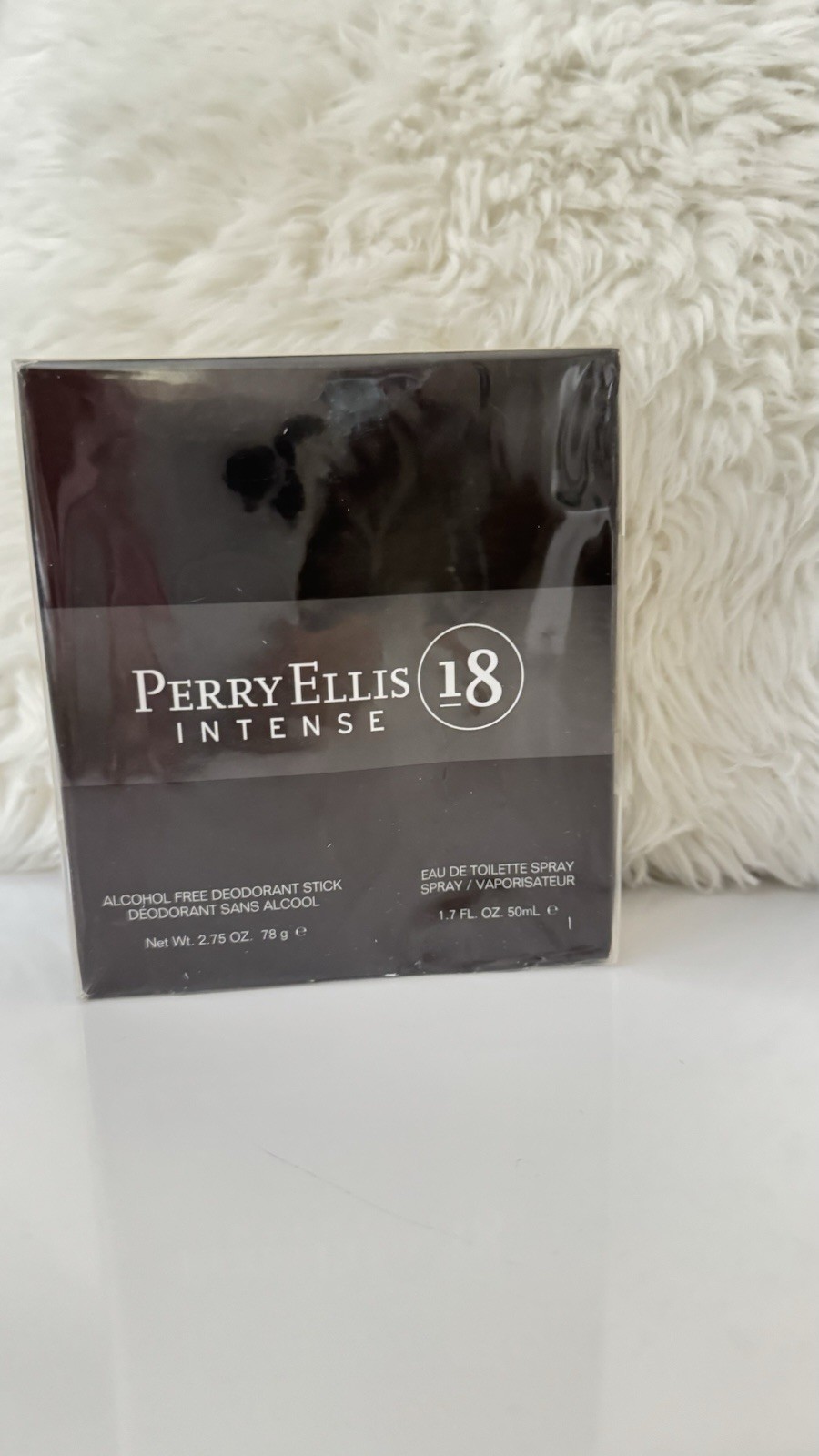 Perry Ellis 18 Intense Men's Set EDT Spray 1.7 Oz+ 2.75 Oz D