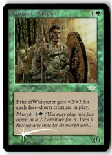 MTG Foil Primal Whisperer - Legions Moderately Played English