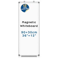 36x12 Magnetic Dry Erase White Board Wall Hanging
