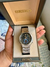 Vintage SEIKO Speed Timer BLUE EYE 6139-7060 Chronograph