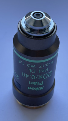 Nikon Plan 20x / 0,40, Phasenkontrast, Ph1 Mikroskopobjektiv