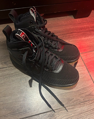 Nike Lunar Force 1 Duckboot ''Black Gum'' Black 805899-003