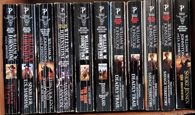 William W. Johnstone PPB 33 Titles (You Pick) Western Crime Books Lot #3