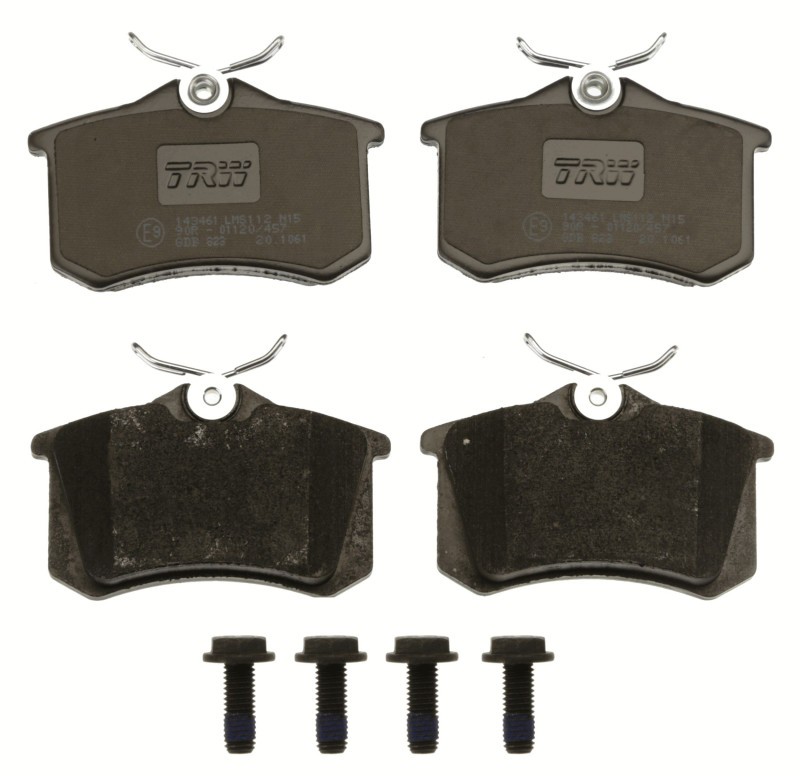 Plaquettes de freins arrière Audi A4 A6 Allroad VW berline break friction stable sécurité route