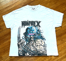 MARVEL Wolverine Weapon X Jumbo Print Shirt Men XXL 2XL X-Men 97 Logan Comics