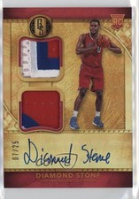 2016-17 Gold Standard Rookie Jersey Double Prime AU /25 Diamond Stone Auto 13c7
