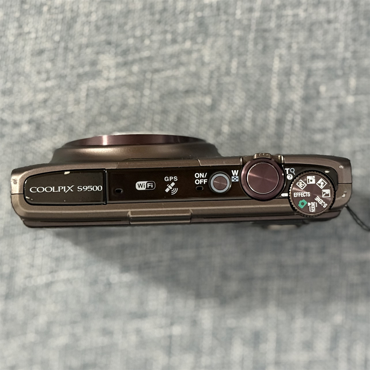 Nikon COOLPIX S9500 Brown 18.1MP 22x Zoom Compact Digital Camera