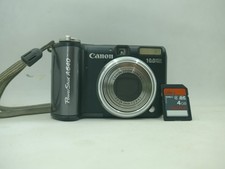 Canon Powershot A640 10.0MP fotocamera digitale scheda SD 4GB testata e funzionante