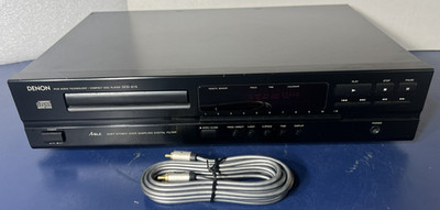 Denon DCD-615 CD Player - 20 Bit 8 Times Over Sampling Digital Filter TESTED!!
