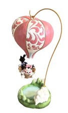 Jim Shore Mickey Minnie On Hot Air Balloon &ldquo;Love Takes Flight&rdquo; Figurine 6011916