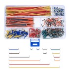 560pcs Assorted Preformed Jumper Wire Kit Case 14 Lengths Breadboard Connectors