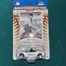 Upper Deck Bob Feller Cleveland Indians Hall of Fame Diecast Car & Trading Card