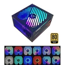 Apevia Premier ATX-PM1000W 1000W 80 Gold certified RGB fan Power Supply