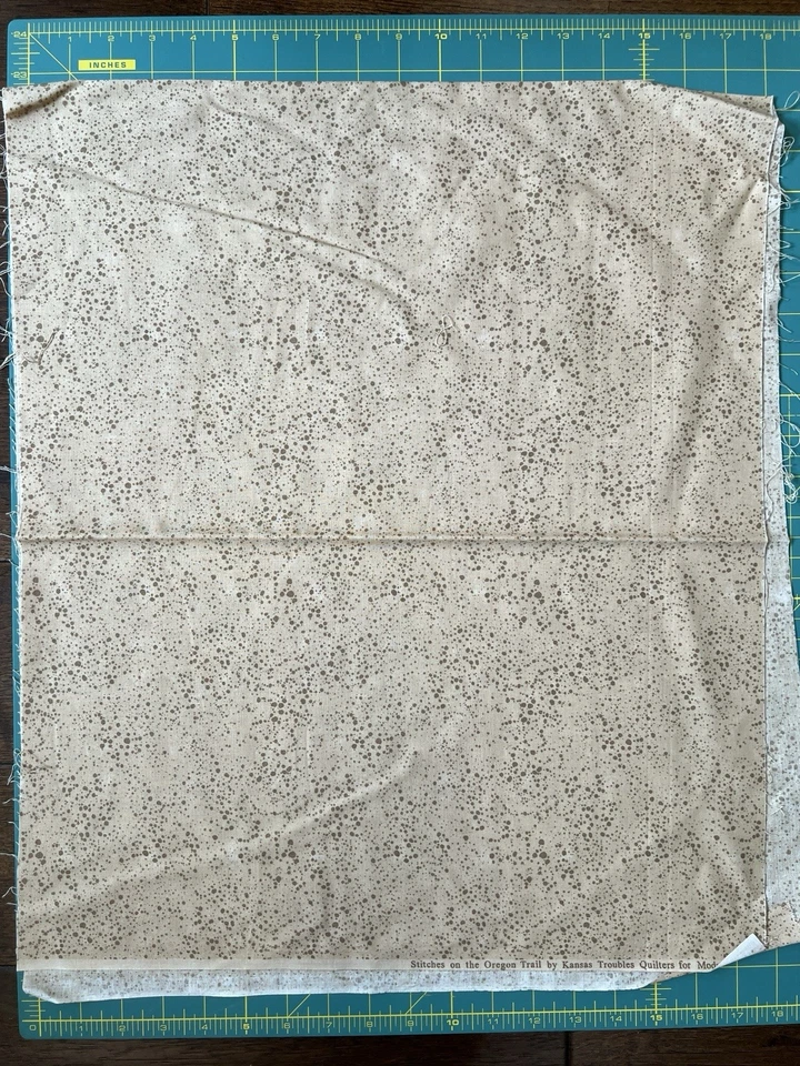 Lot 4 MODA Kansas City Troubles -4 Half Yards Stitches On The Oregon Trail 2 VTG - Image 2 of 4