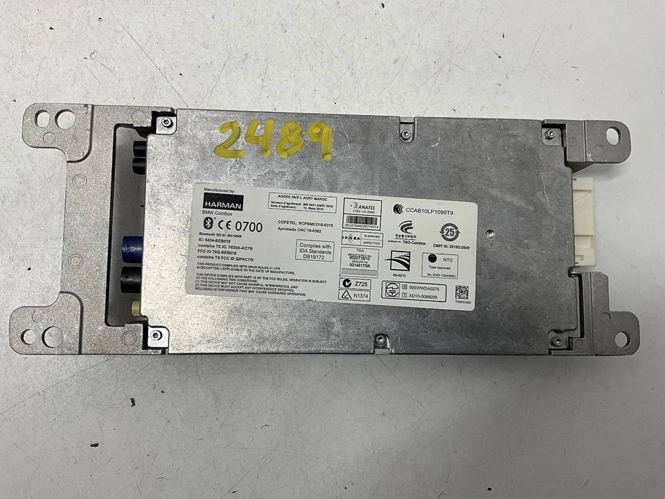 BMW 528Xi 2012 módulo de control Bluetooth 925715301 OEM Foto 2 de 4