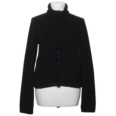 Prada Linea Rossa, Strickjacke, Damen, Größe: L, Schwarz, Polyester #k1M