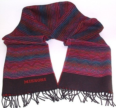   Missoni  Schal  Schurwolle 160 x 39cm ++NEU++Modell :40 