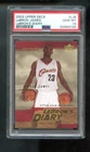 2003-04 Upper Deck #LJ8 Lebron James Diary ROOKIE RC PSA 10 Graded Card Lebron's