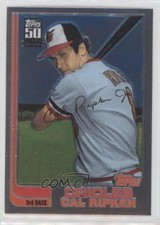 2001 Traded & Rookies 50 Years Topps Reprint Chrome Cal Ripken Jr #T105 HOF g2x