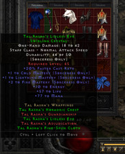 Tal Rasha's Lidless Eye / Diablo 2 Resurrected / PC / Non-Ladder SC