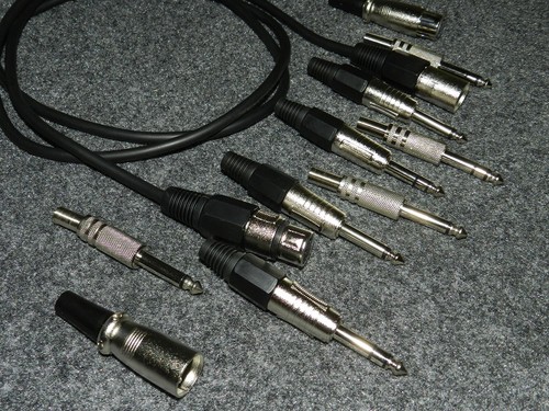 Kabel Klinke Mono Winkel >Klinke Mono 6,3 mm 0,5 meter - Bild 2 von 3