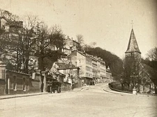FRANCE Le Hâvre Ancienne Eglise Saint-Michel c1900 Vintage Stereo Photo §G