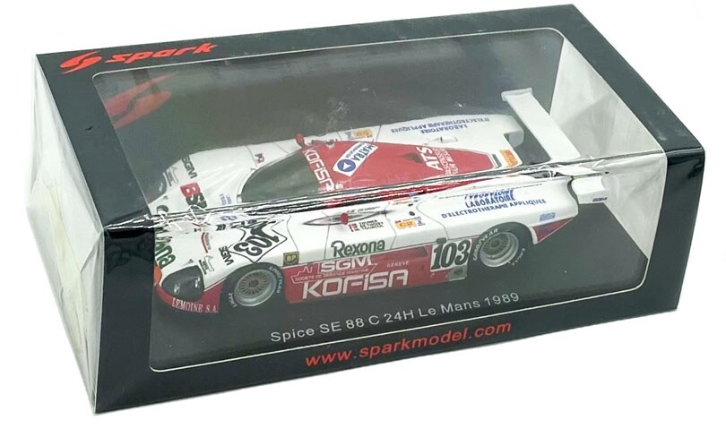 Spice SE 88C 3.3L.V8 Team France Prototeam #103(24h.Le Thoisy/R.Touroul Spice SE 88C 3.3L.V8 Team France Prototeam #103(24h.Le Thoisy/R.Touroul