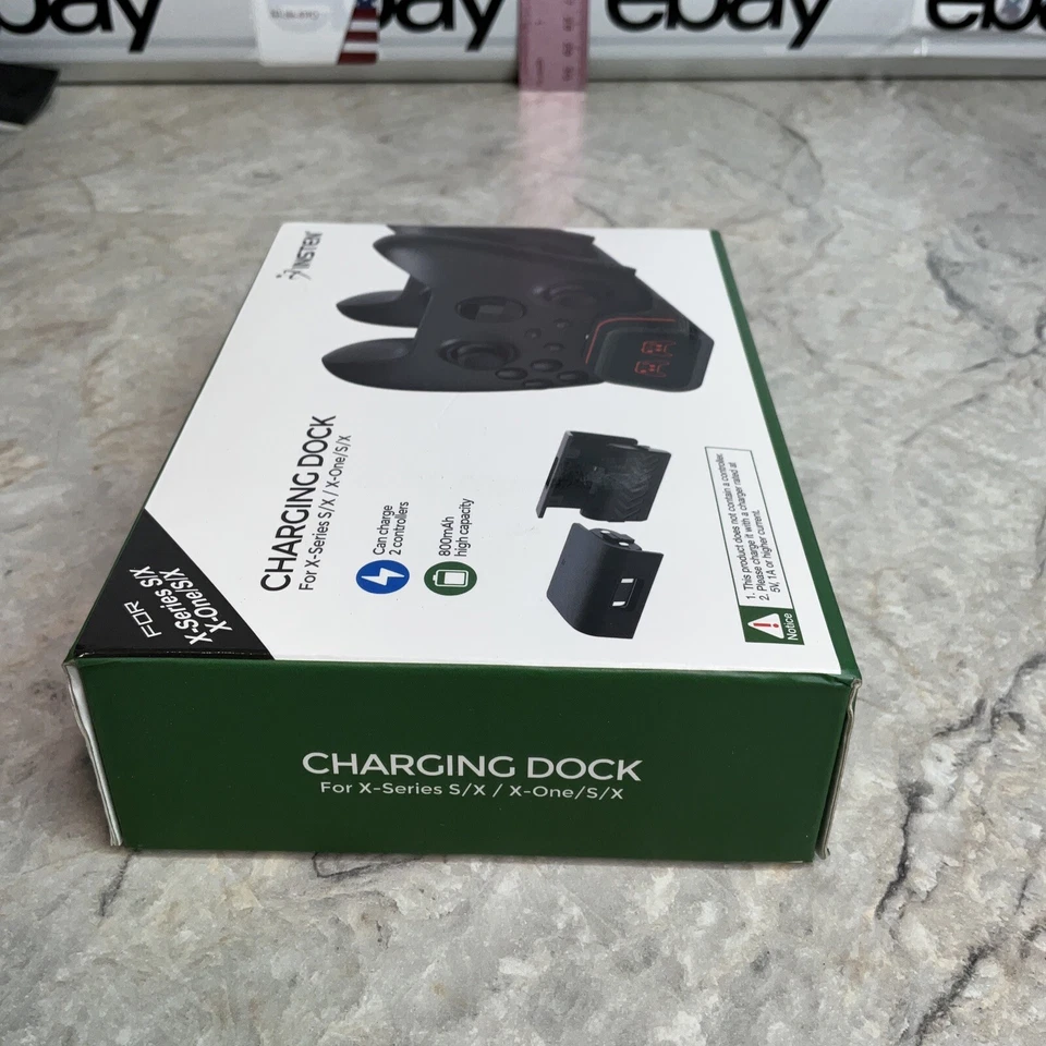 Insten Charging Station Dock For XBox Series X/One Rechargeable 2 Controllers - Image 4 of 4