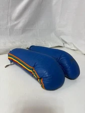 women’s Ski Mittens / Gloves Promark Ladies Size Small Blue And Rainbow Colors