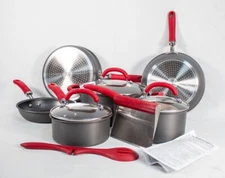 Rachael Ray 11 piece Create Delicious Hard Anodized Nonstick Cookware Set
