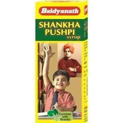 Baidyanath Shankhapushpi 200ml angereichert mit Brahmi steigert die Gedächtni...