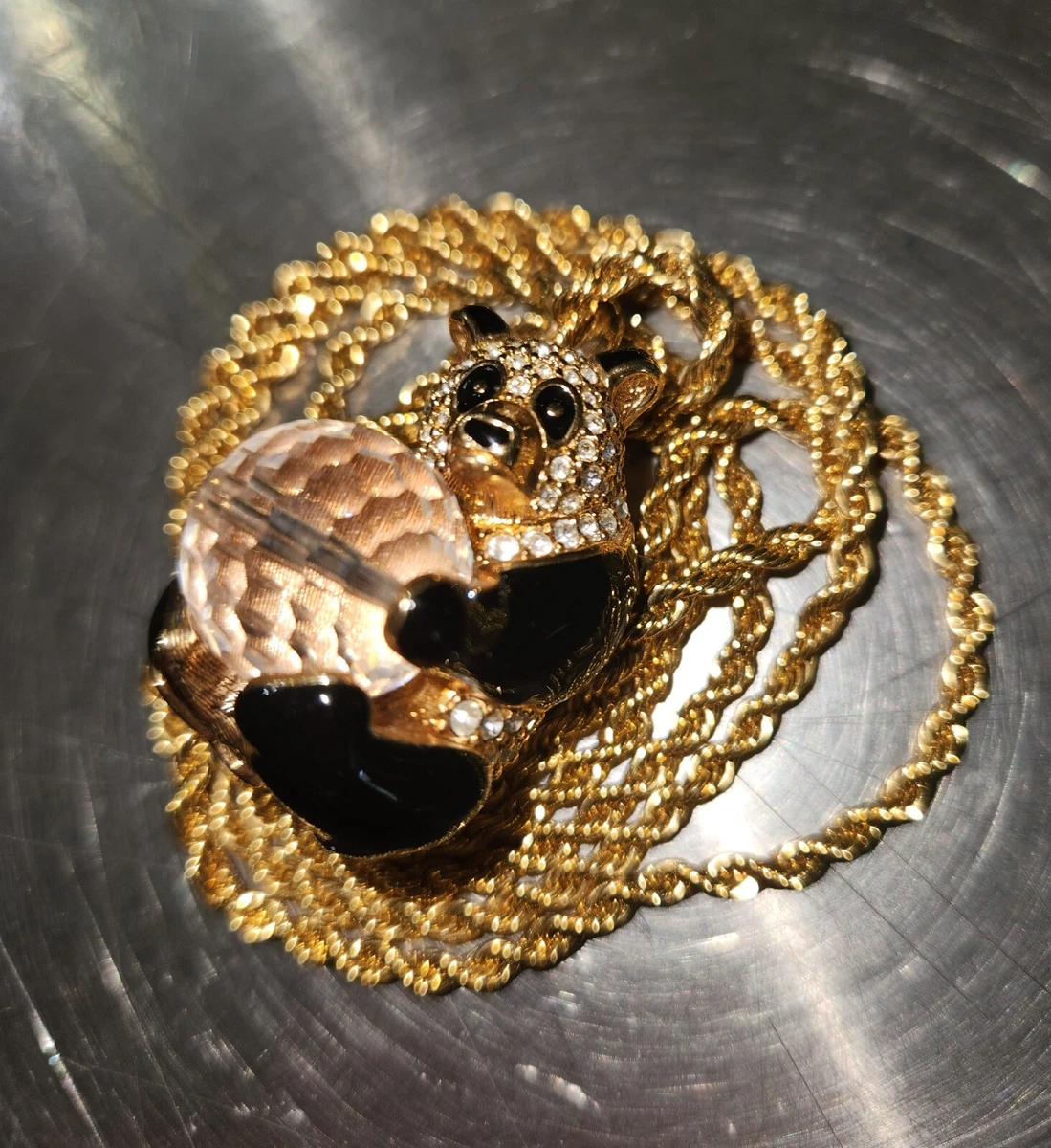 Swarovski panda best sale pendant