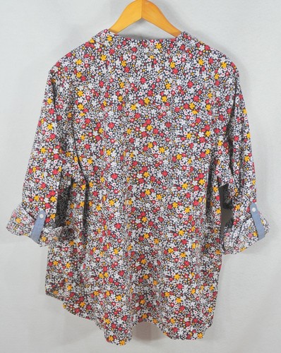 Tommy Hilfiger Women's Shirt 2X Summer Daisy Print Top Blouse NWT - Picture 4 of 10