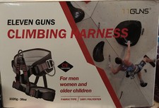 Eleven Guns Adjustable Thickness Harnesses Half Body Work Safety Belt Rappel NEW