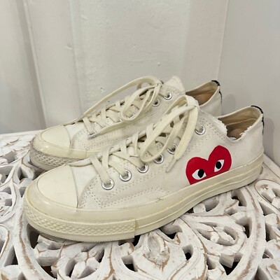 Converse Chuck Taylor AlI-Star Comme Des Garcons PLAY Sneakers sz Mens 8.5
