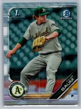 2019 Bowman Draft #BDC-109 Tyler Baum Chrome Refractor *AT