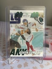 2023 Panini Prestige#AGS-7- Daniel Jones Any Given Sunday Xtra Points Green /149