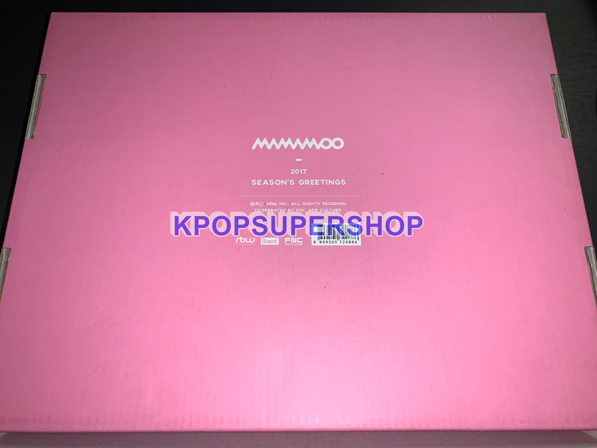 MAMAMOO ママム2017年　シーズングリーティングセット Mamamoo 2017 Season's Greetings Great Condition Complete +