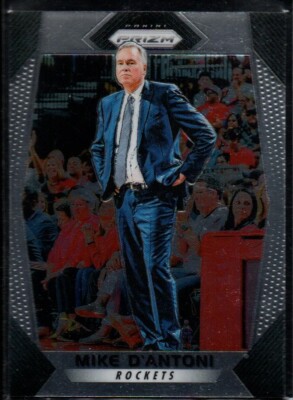 2017-18 Panini Prizm Basketball #260 Mike D'Antoni HOUSTON ROCKETS HEAD COACH 20