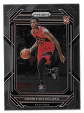 2022-23 Panini Prizm Basketball Christian Koloko Rookie #265 Toronto Raptors RC