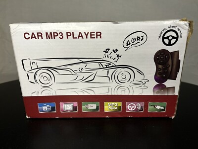 Car Stereo Radio Player MP3 USB SD Card Bluetooth  Autoradio AUX IN-Put