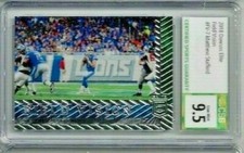 2017 Panini Elite Matthew Stafford Field Vision CSG 9.5