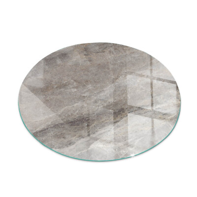 Kaminofen Bodenplatte Ofenglas Ofenplatte Sicherheitsglas Natursteinmuster 60 cm