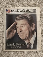 New York Post - Ronald Reagan (6/6/2004) New York Post - Ronald Reagan (6/6/2004)