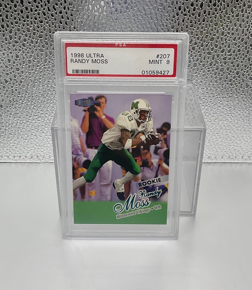 その他 1998 ULTRA RANDY MOSS ROOKIE 1998 Fleer Ultra Randy Moss #207 Rookie RC HOF PSA 9 🔥🔥 | eBay