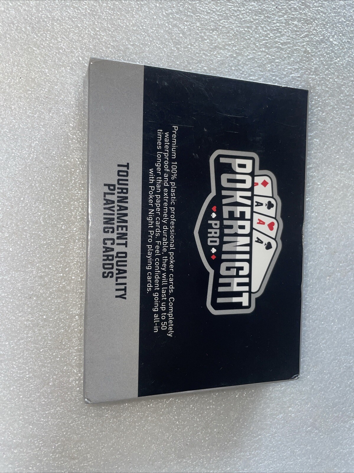 Poker Night Pro Card Deck - Sealed Damaged Box